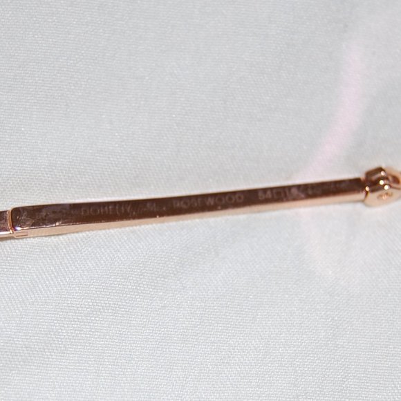 Mr Leight Doheny SL Rosewood Aviator Sunglasses - Picture 10 of 14